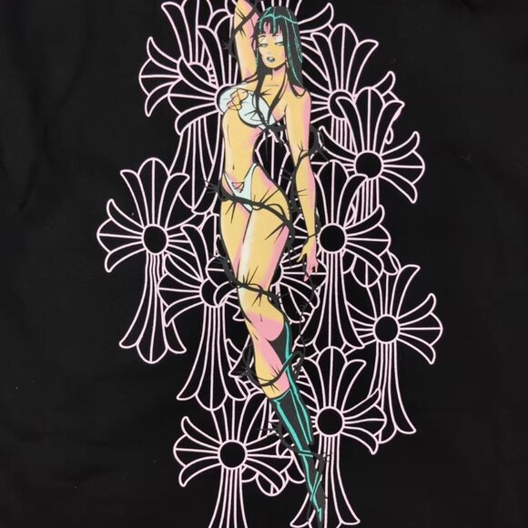 Chrome Hearts Black Zip Up Hoodie ✅ - Picture 4 of 9